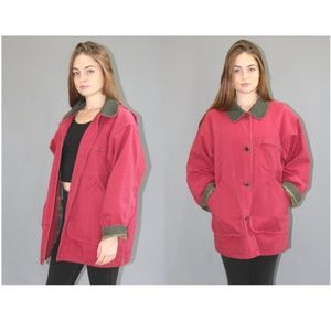 Vintage LLBean Barn Jacket in unique color!!